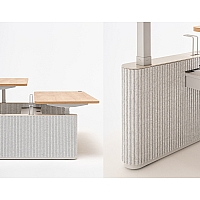 Ogi drive bench E height-adjustable desk